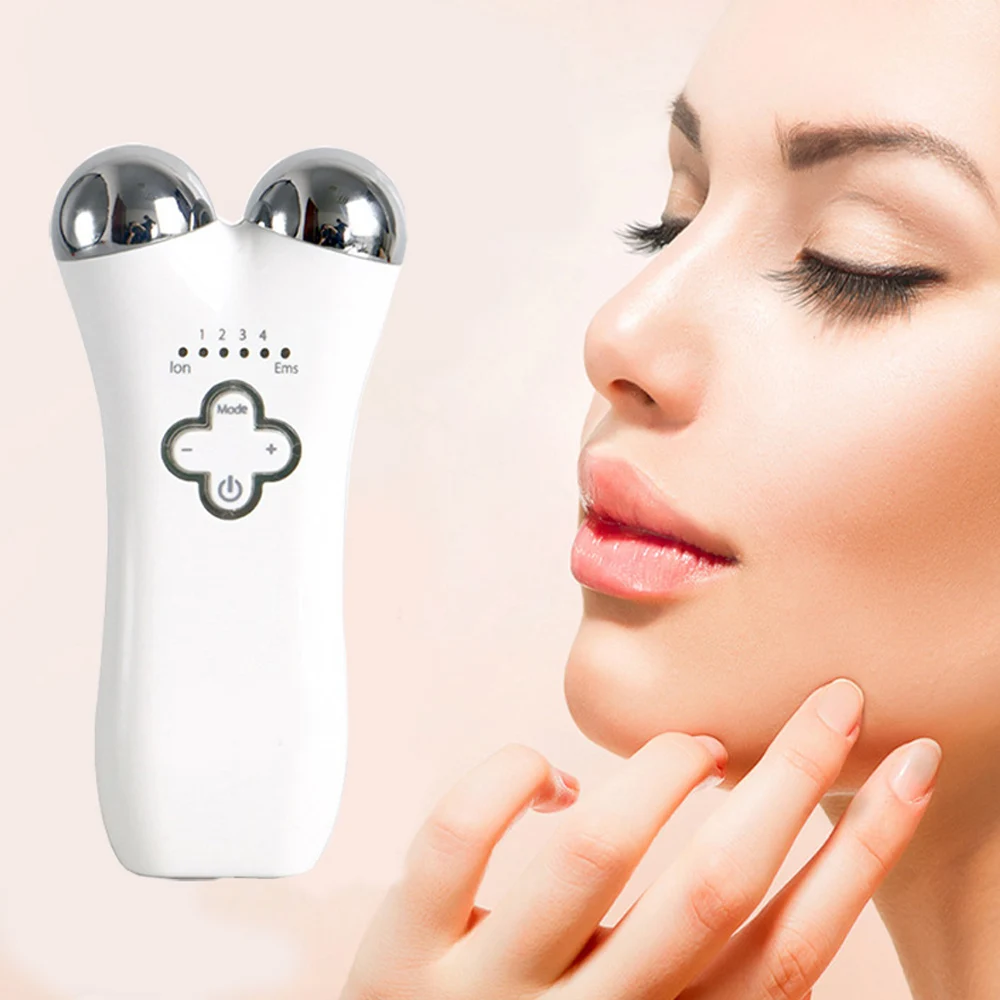 Микротоковая поверхность подъемного устройства EMS омоложения кожи лица лифтинг затянуть аппарат для косметического массажа