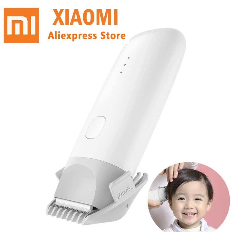 Xiaomi mijia MiTu детская машинка для стрижки волос IPX7 Водонепроницаемая электрическая