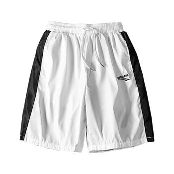 

Fashion Men Casual Shorts Streetwear Sweat Summer Baggy Shorts Hip Hop Running with Pockets Thin Spodenki Gym Clothing XX60MS