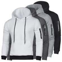 Новинка, осенние куртки с капюшоном для бега, мужские толстовки, свитера, пуловеры, мужские куртки для бега, тренировочные толстовки, уличные спортивные пальто