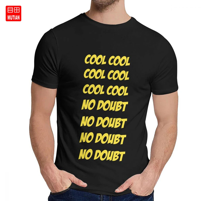 Round Collar Cool Cool No Doubt No Doubt T Shirt Hip Hop For Man Natural Cotton La Camiseta Big Siz T Shirts Aliexpress