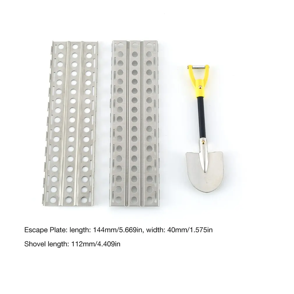 Escape plate + лопата для 1:10 с дистанционным управлением скалолазания trx4 SCX10 90046 может