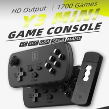

Y3 Gamepads Mini Game Console For TV Game Console HD Game Console Wireless Doubles Game Console HDMI-Compatible TV Gamepads