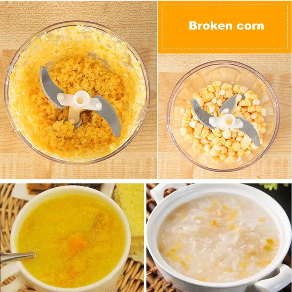 Manual Meat Grinder Chopper Garlic Cutter Safety and Non-toxicity Food Slicer Durable Portable Kitchen Gadgets Accessories