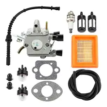 

Carburetor Air Filter Primer Bulb Fuel Repower Kit fit for Stihl FS120 FS200 FS250 FS300 FS350 FR350 FR450 String Trimmer