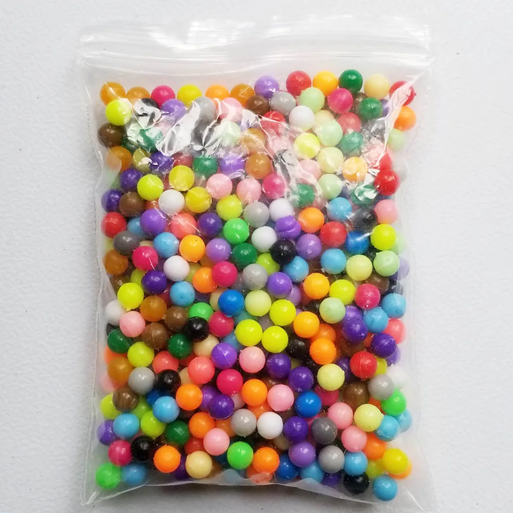 Magic Beads 24 цвета, 500 шт, 5 мм, бусины с распылителем воды, сделай сам, 3D головоломка, игрушка, Хама, бусины, магические бусины, развивающий подарок, вода, Perlen, обучающие игрушки для детей - Цвет: Magic Beads
