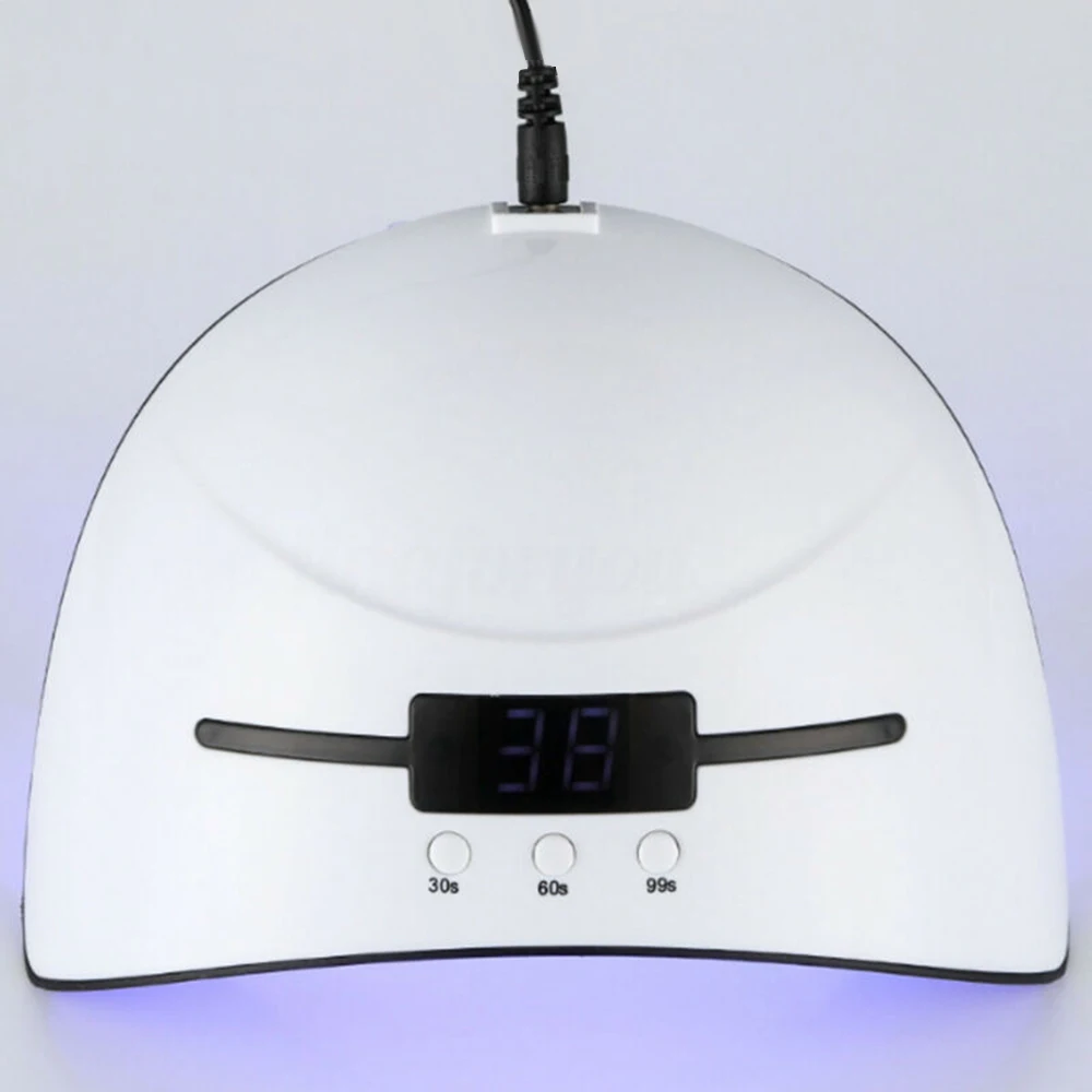 36W Pro Сушилка для ногтей лампа USB Прямая зарядка 12 светодиодов УФ-гель, акриловый свет для отверждения маникюра таймер