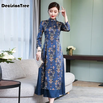 

2020 ao dai vietnamese traditional chinese dress aodai asian dress party dress oriental cheongsam qipao vietnam clothing
