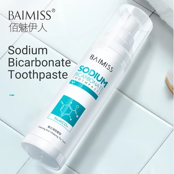 

BAIMISS Teeth Whitening Toothpaste White Teeth Cream Tooth Whitener Serum Oral Care Dental Tool Tooth Paste Stains Spots Remover