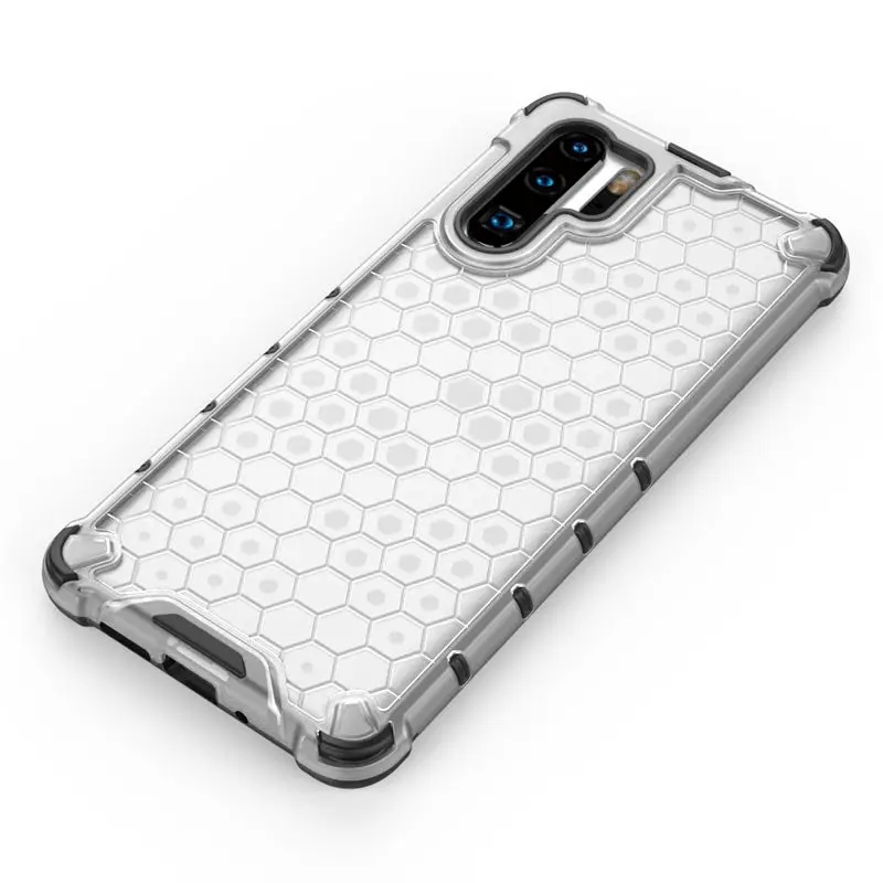 50 шт./партия Гибридный ТПУ+ PC сотовый узор задняя крышка для телефона huawei mate 30 Pro P30 Lite Nova 4E противоударный чехол
