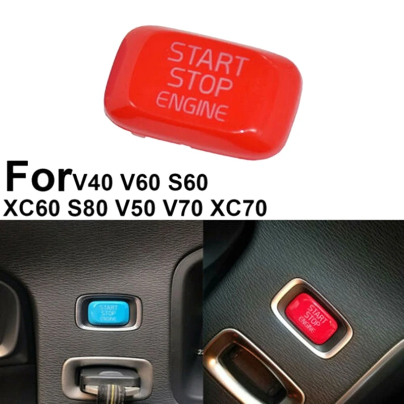Автомобильный двигатель, кнопка включения и остановки для Volvo V40 V60 S60 XC60 S80 V50 V70 XC70
