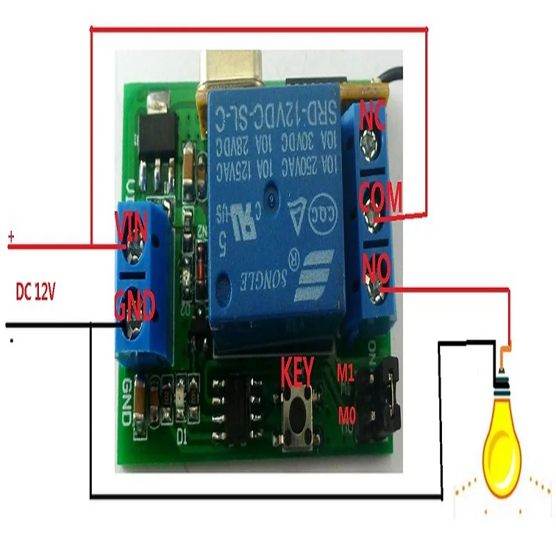 Комплект реле для Arduino 433M UART 1CH Remote Control Wireless er UNO MEGA2560|control rod|control pwmcontrol regulation |