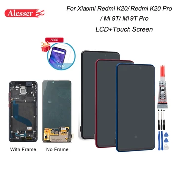 

Alesser For Xiaomi Redmi K20 K20 Pro LCD Display + Touch Screen + Frame 6.39''+ Film + Tools + Glue For Xiaomi Mi 9T Mi 9T Pro