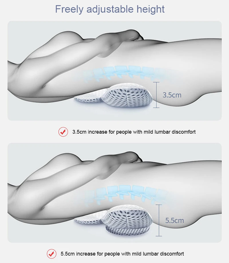 3D поясничная подушка, подушка для поясницы, поясничная подушка, подушка для поясницы, выступающая поддержка для беременных женщин, Спящая Талия