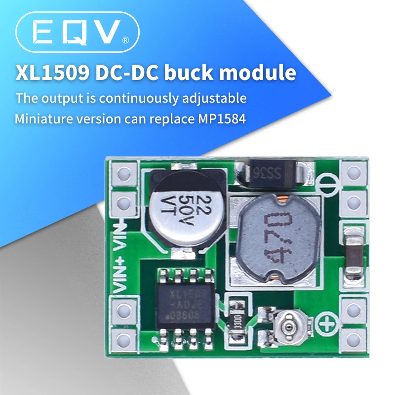 10pcs XL1509 Ultra-small Size DC-DC Step Down Power Supply Module 2A Adjustable for Arduino Diy Starter Kit compatible LM2596S |