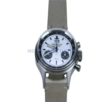 

MERKUR PIERRE PAULIN TianJin 1963 ST1901 Movement Chronograph Mechanical mens Pilot watch Big Date