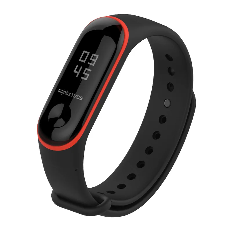 Силиконовый ремешок для Xiao mi Band 4 3 браслет band аксессуары умных часов регулируемый