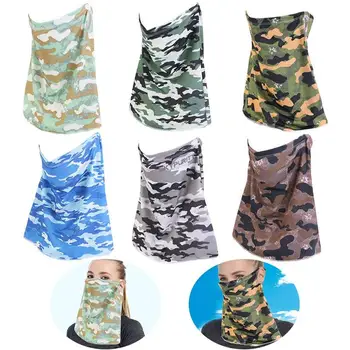 

6PCS Bandana Face Mask UV Protective Quick-dry Windproof Neck Gaiter Face Scarf Shield Headband Headwear for Men Women