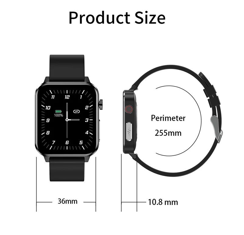UGUMO New Smart Watch for Men women Ecg PPG Smartwatch  Oxygen Temperature Monitor blood pressure gauge watch Fitness bracelet