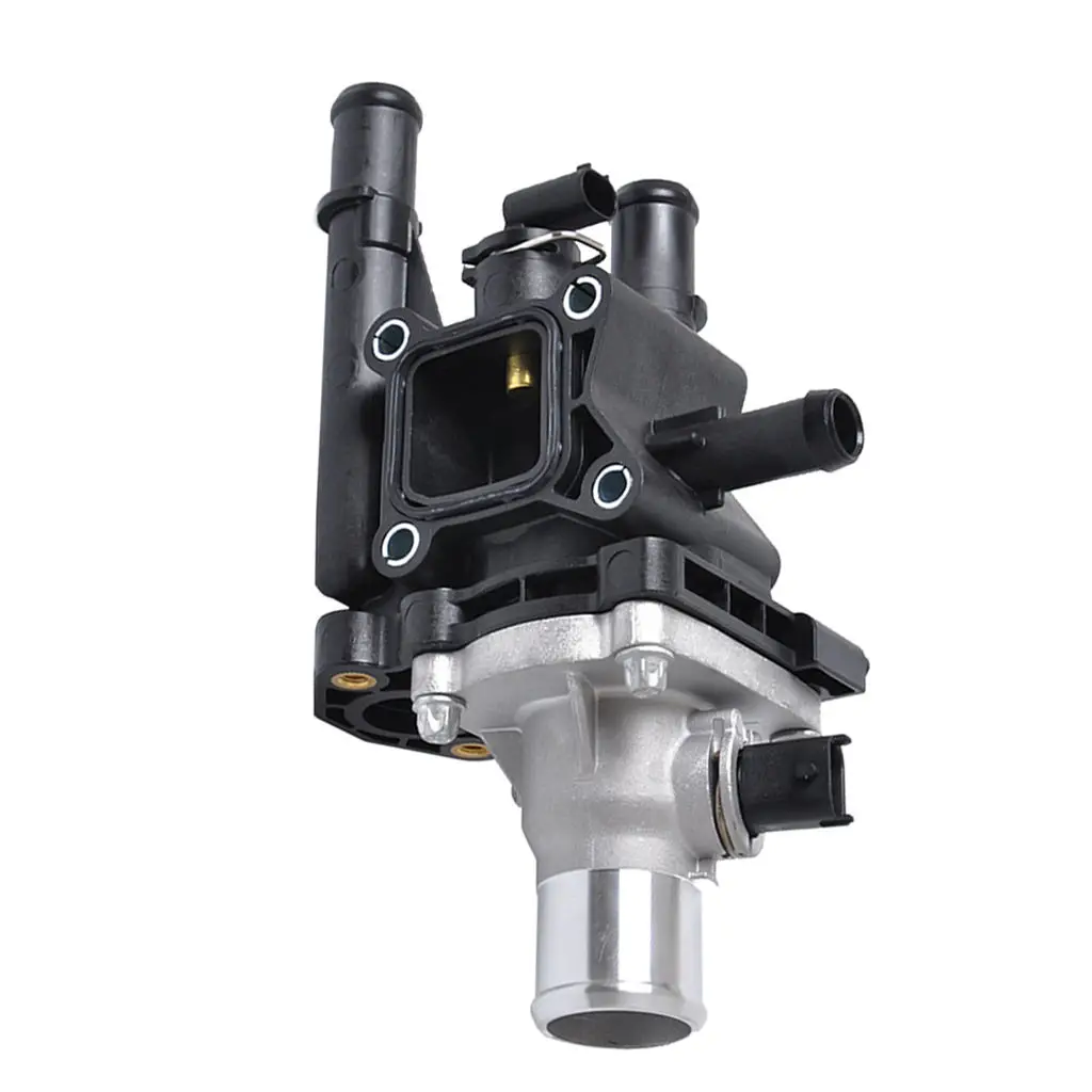 Car Coolant Thermostat Housing W/ Sensor & Gasket For Chevrolet 1.8L