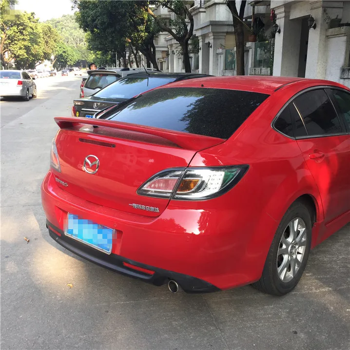 Спойлер для Mazda 6 высококачественный спойлер из АБС материала заднего крыла