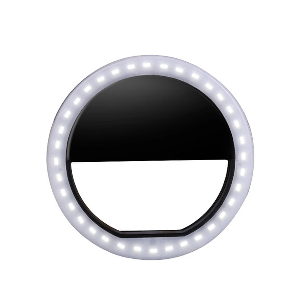 

New Fill Light Self-timer Artifact Light Ring Clip Lens for iPhone X