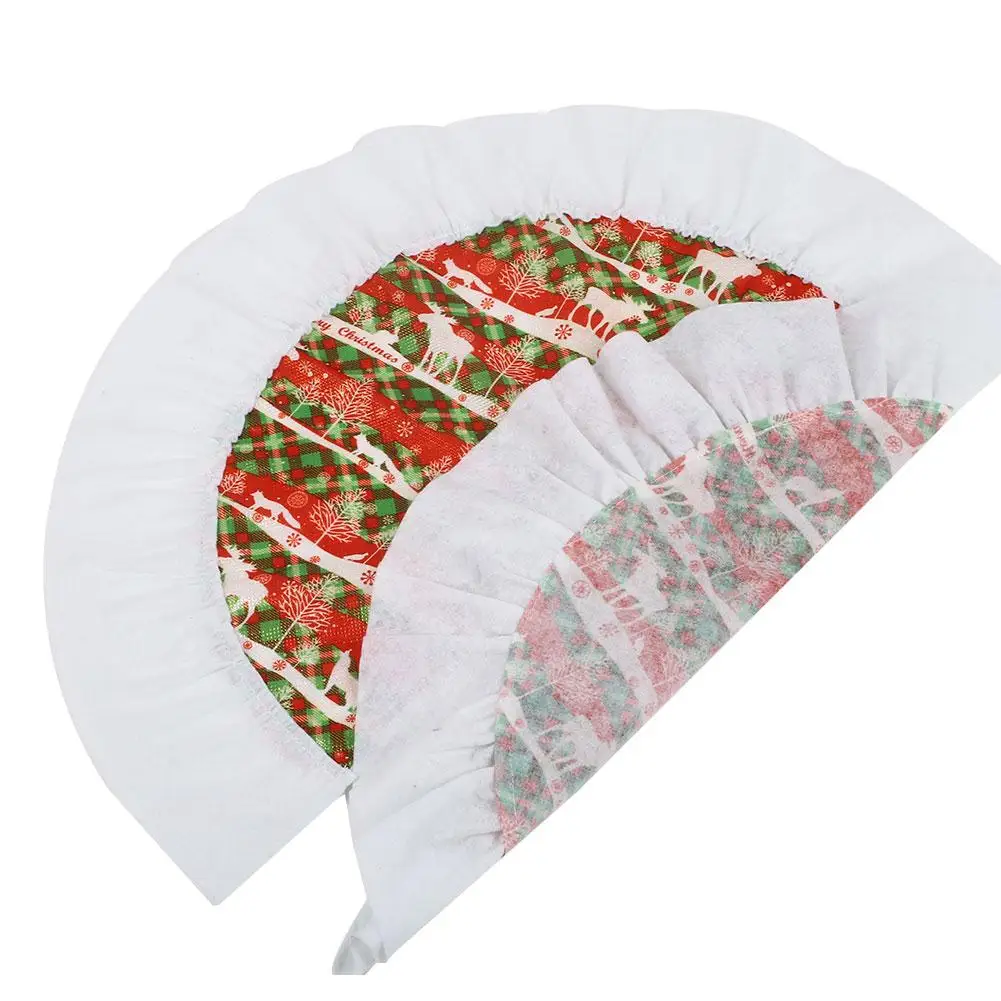 60 см Рождественская елка юбка олень шаблон крышка база украшения Поставки