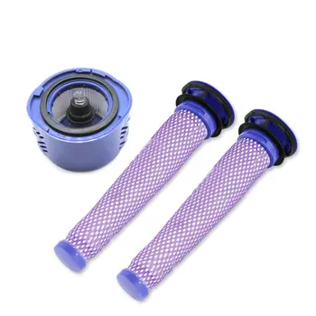 

Post Motor Filter + 2pcs Pre Filters +Cleaning Brush for Dyson V6 Vacuum Cleaner
