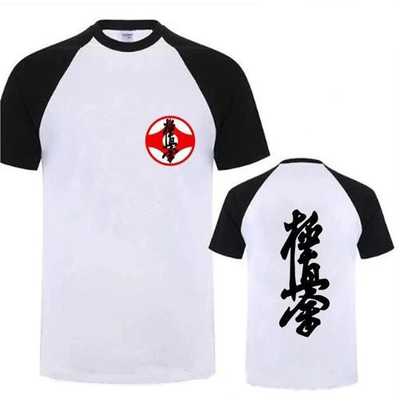 Masutatsu Oyama Karate повседневная одежда Kyokushin Футболка мужская с логотипом детская