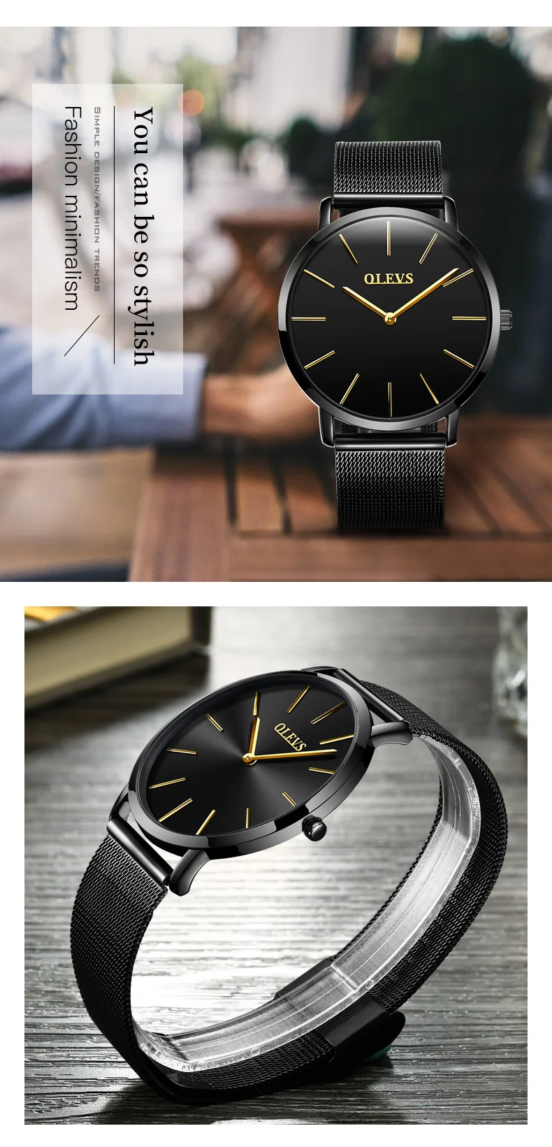 Montre Homme NEW OLEVS Mens Watch Fashion Simple Luxury Watch Men Waterproof Analog Quartz Watch For Men Heren Horloge