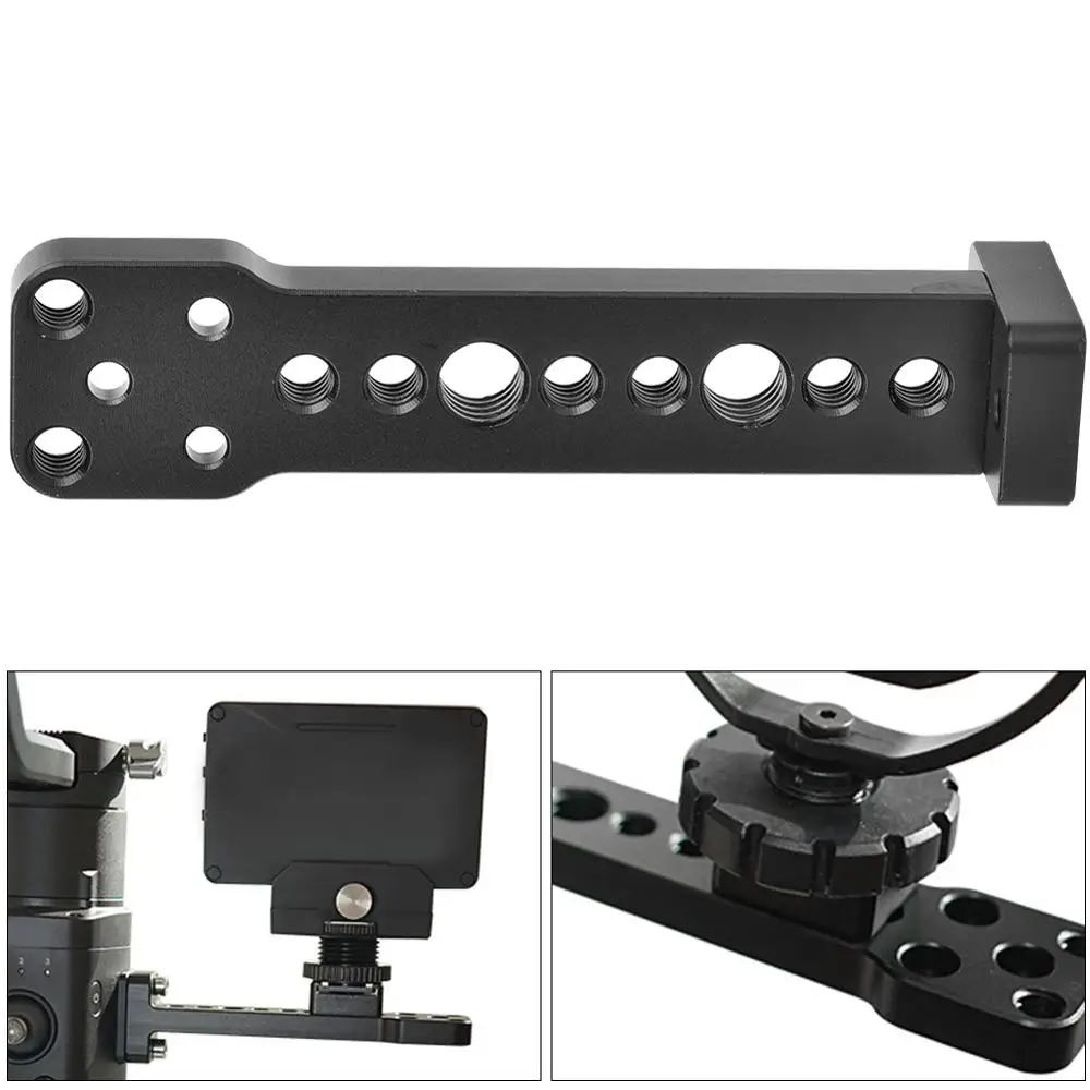 DSLR Монтажная пластина Стабилизатор камеры с 1/4 3/8 резьбой камера внешняя