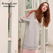 Vero Moda новые женские хлопчатобумажные кнопки ленты трикотажные толстовки | 3183R3502