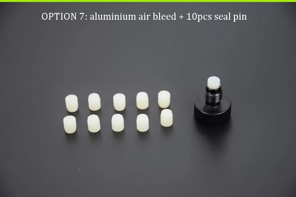 AL bleed plus 10pcs QUPB из нержавеющей стали для Din станции - Цвет: AL bleed plus 10pcs