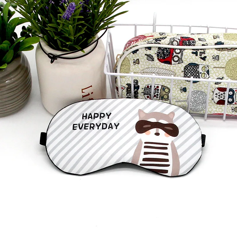 Симпатичная хлопковая мультяшная маска на глаза для сна холодный горячий