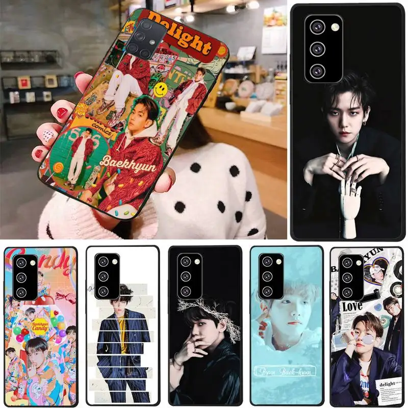 Чехол EXO Byun Baek-hyun для телефона Samsung Galaxy A50 A30S A50S A71 70 A10 A51 A41 A42 A22 мягкий чехол чехлы |
