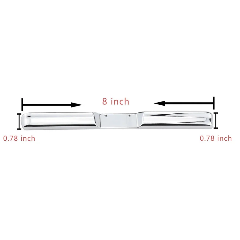 Для TRx4 из нержавеющей стали Бампер анти-столкновения Бар Кронштейн для 1/10 RC TRAxxAS TRx-4 Ford Bronco