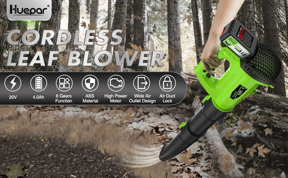 Huepar RC3003 - Leaf Blower Cordless