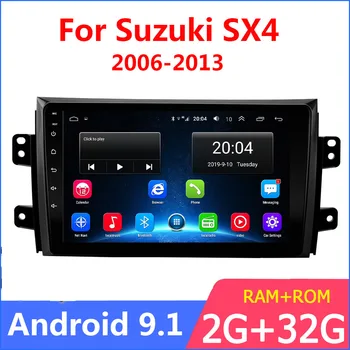 

9" 2G+32G Car Radio Multimedia Video Player for Suzuki SX4 2006-2013 2 Din Android 9.1 GPS Navigation Autoradio Bluetooth WiFi