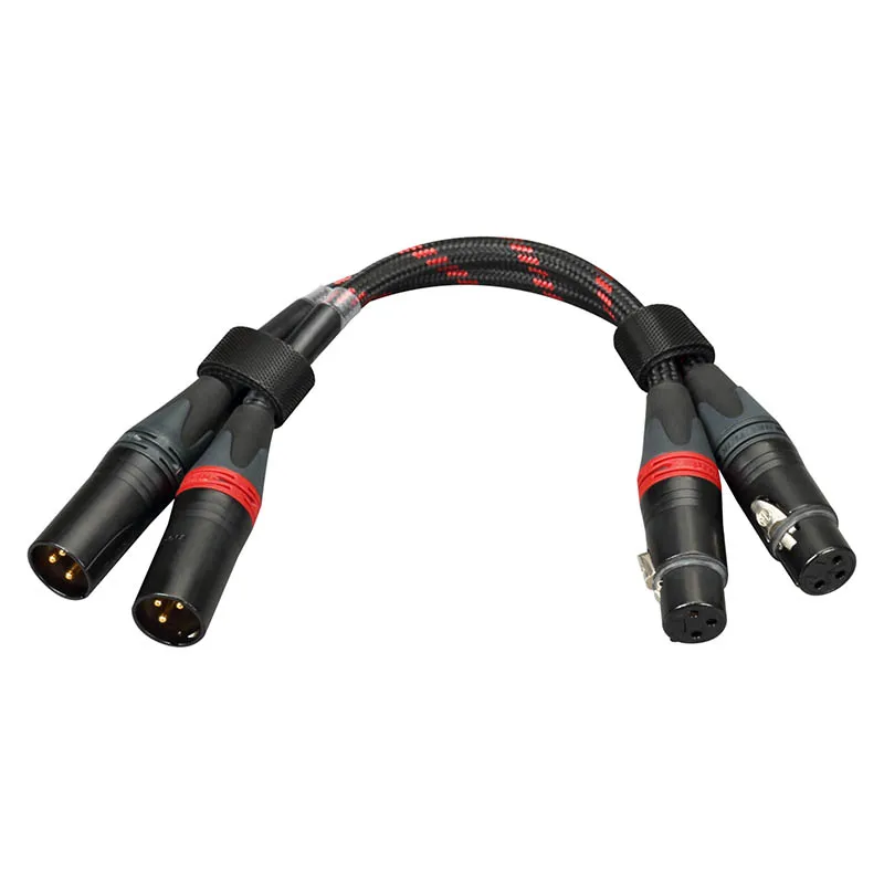 Cristal de Cobre Cobertura Audiophile Único Xlr Equilibrada Linha Cabo Áudio Profissional Tcx1 6n - Image 4