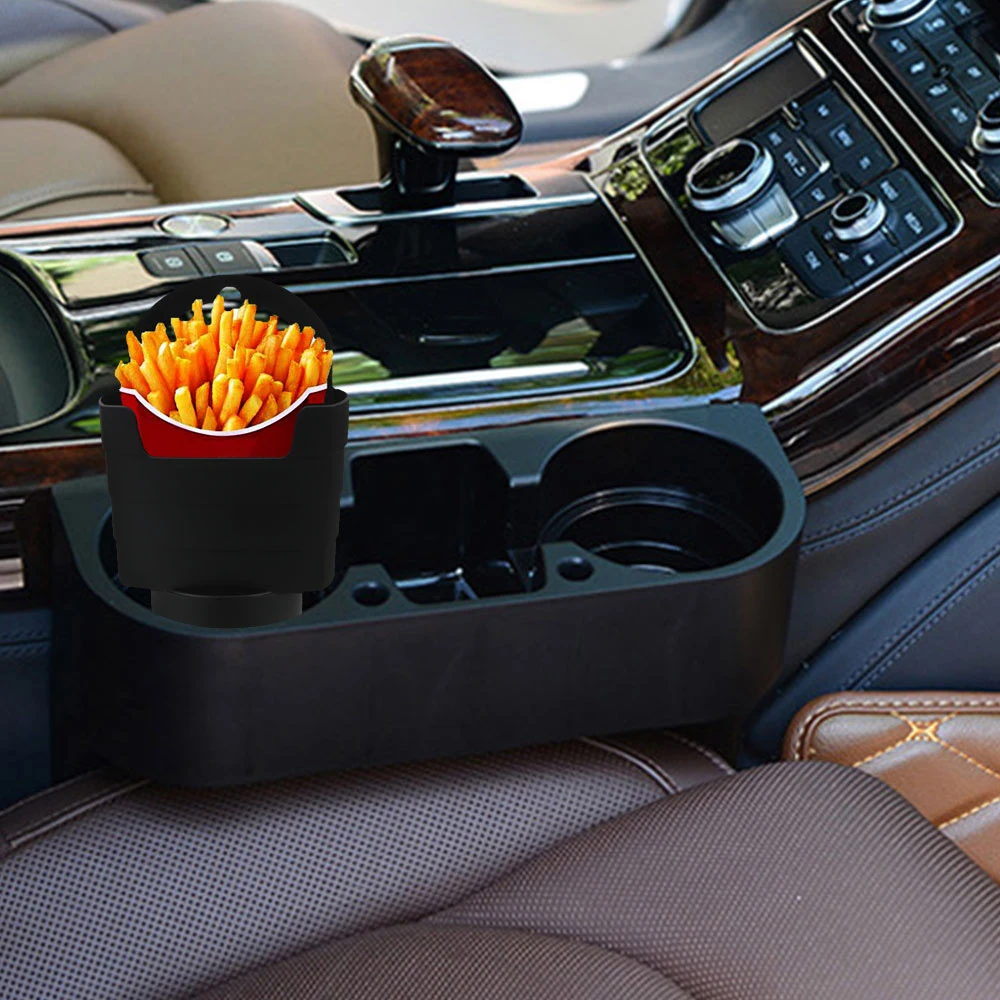 LEEPEE Автомобильный держатель для картофеля фри коробка для хранения фри закуски коробка для хранения ведро для путешествий едят в автомобиле пищевой полипропиленовый держатель для чашки для напитков