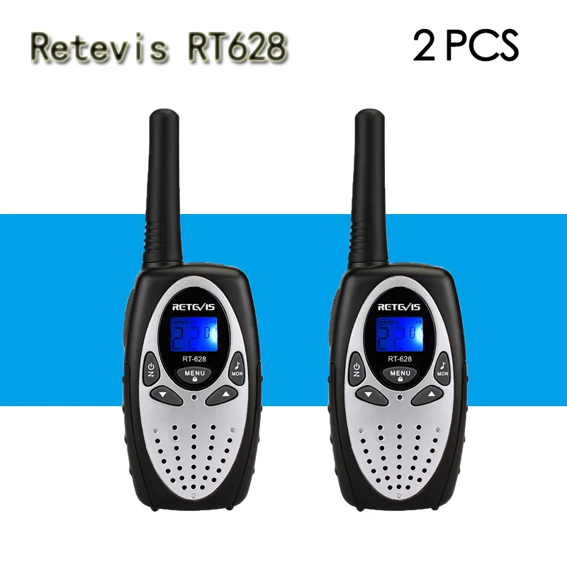 Gray 2 шт. RETEVIS мини-рация для детей радио 0,5 Вт UHF частота, переносной радиоприемник Портативная радиостанция подарок портативный коммуникатор - Цвет: Gray