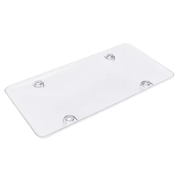 

Smoked Clear License Plate Cover Frame The Best Accessories For Cars And Motorcycles HOT