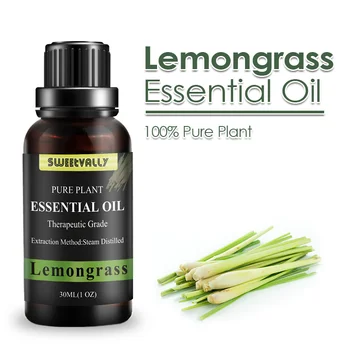 

New 30ML Lemongrass Essential Oil Relieves Fatigue Essential Oil Relax Essential Oil For Aromatherapy Diffusers Fragrance Lamp