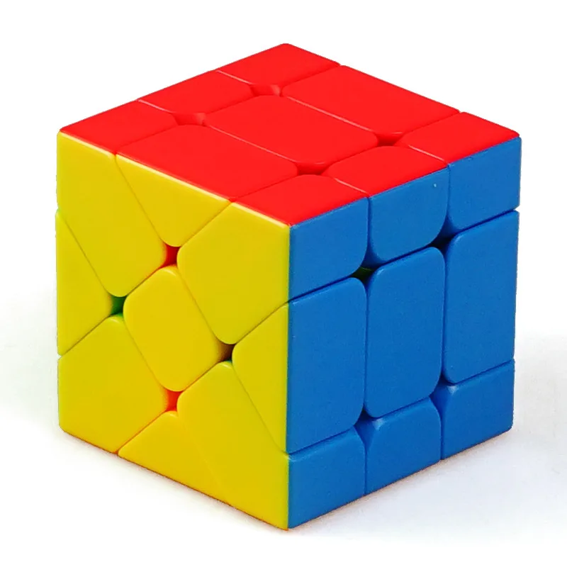 Бесконечность Cubo странная форма Magic Cubo 5,7 см скорость для магического кубика головоломка Neo Cubo Magico наклейка для детей обучающая игрушка - Color: Stickerless