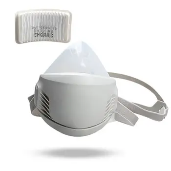 

AG100 Filter Cotton Silicone Industrial Welding Anti-dust Shield Respirator