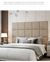 Children Room Thick Self-Adhesive Headboard Soft Bag Anti-Collision Tatami 3D Bedroom Tete De Lit Cabecero Wall Decoration