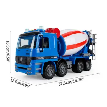 

Children Simulation Inertia Concrete Mixer Truck with Music Light Vehicle Model 090B