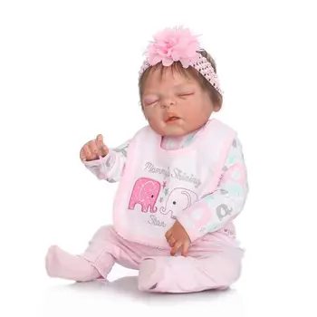 

Small Model Rebirth Infant Doll Full Rubber Play House Toys Gift reborn baby doll Cute Silicone Washable Reborn Baby Doll