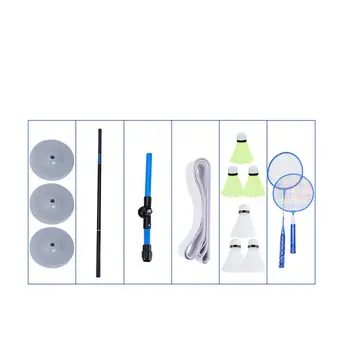 

Badminton Training Device Portable Badminton Rebound Exerciser Badminton Player Single Rebound Practice
