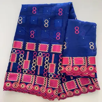 

Royal Blue African Lace Fabric 2019 High Quality Cotton Lace Swiss Voile Lace With Stones Swiss Voile Lace In Switzerland